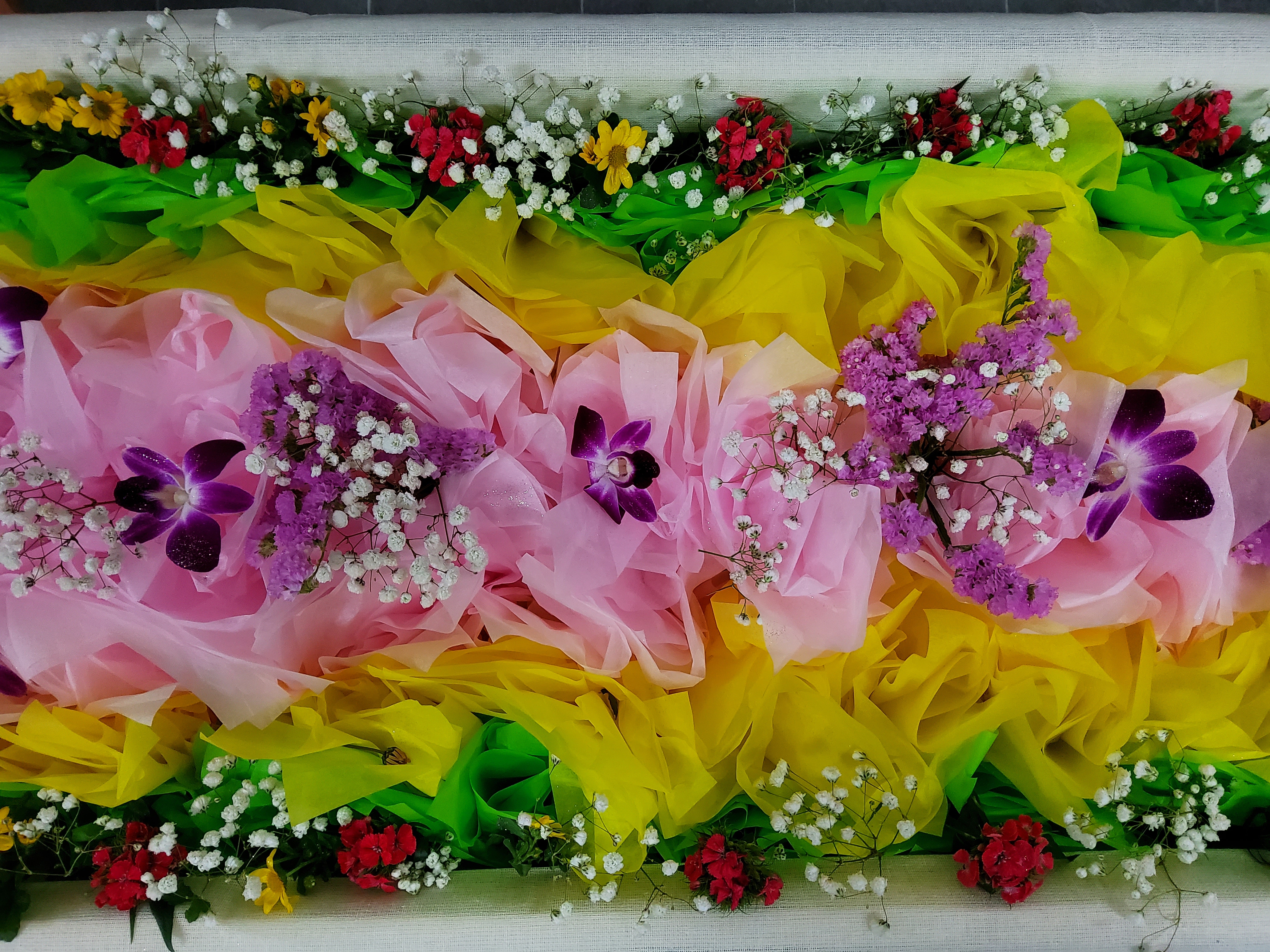 장례 꽃 장식 3